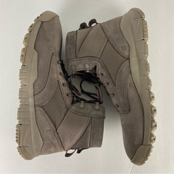 Nike Men’s SFB 6″ Leather Sneaker Boot Mushroom Size 14 Tactical Field Utility - Picture 6 of 11